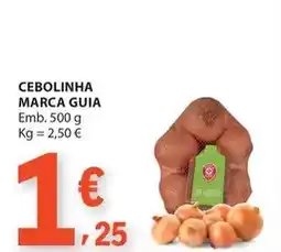 E.Leclerc Marca guia - cebolinha promoção