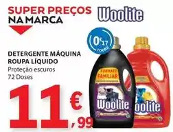 E.Leclerc Woolite - detergente máquina roupa líquido promoção