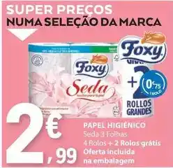 E.Leclerc Foxy - papel higiénico promoção