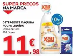 E.Leclerc Xau - detergente máquina roupa líquido promoção