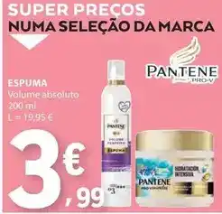 E.Leclerc Pantene - espuma volume absoluto promoção