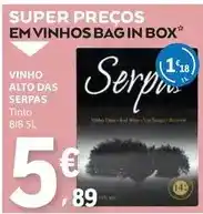 E.Leclerc Alto das serpas - vinho alto das promoção