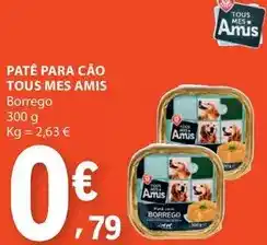 E.Leclerc Tous - pate para cao promoção