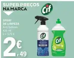 E.Leclerc Cif - spray de limpeza promoção