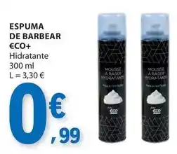 E.Leclerc A+ - espuma de barbear eco+ promoção