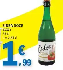E.Leclerc €co+ - sidra doce promoção
