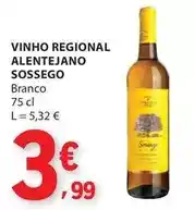 E.Leclerc Sossego - vinho regional alentejano promoção
