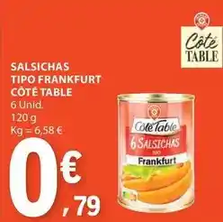 E.Leclerc Frankfurt - salsichas tipo promoção