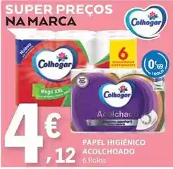 E.Leclerc Colhogar - papel higienico acolchoado promoção
