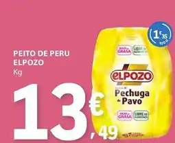 E.Leclerc Peito de peru elpozo promoção