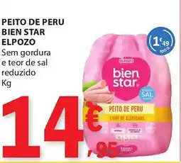 E.Leclerc Peito de peru bien star elpozo promoção