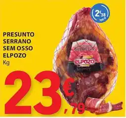 E.Leclerc Presunto serrano sem osso elpozo promoção