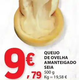 E.Leclerc Queijo de ovelha amanteigado seia promoção