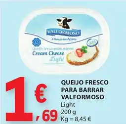 E.Leclerc Queijo fresco para barrar valformoso promoção