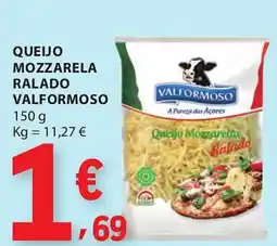E.Leclerc Queijo mozzarela ralado valformoso promoção
