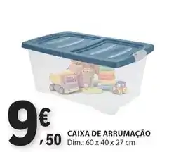 E.Leclerc Dim - caixa de arrumacao promoção