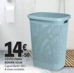 E.Leclerc Cesto para roupa suja promoção