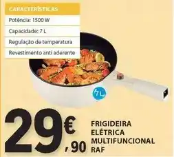 E.Leclerc Frigideira eléctrica multifuncional raf promoção