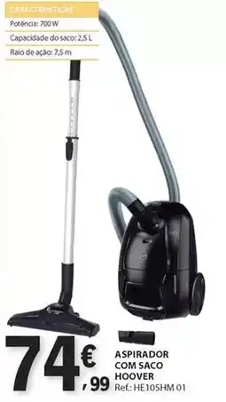 E.Leclerc Hoover - aspirador com saco promoção