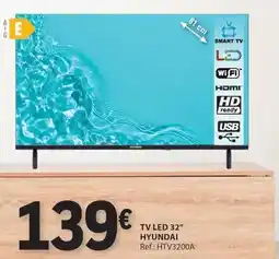 E.Leclerc Hyundai - tv led 32 promoção