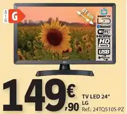 E.Leclerc Lg - tv led 24 promoção