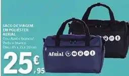 E.Leclerc Arraial - saco de viagem em polièster promoção
