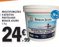 E.Leclerc Beaux jours - 4 efeitos pastilhas beaux jours promoção