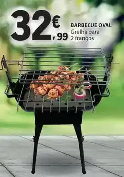 E.Leclerc Barbecue oval promoção