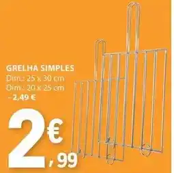 E.Leclerc Dim - grelha simples promoção