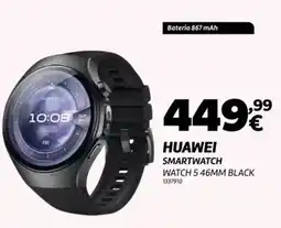 Radio Popular Huawei - smartwatch watch 5 46mm black promoção
