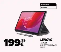 Radio Popular Lenovo - tablet m11 tb330fu pack promoção