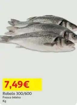 Minipreço Robalo 300/600 Fresco Inteiro promoção