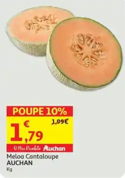 Minipreço Meloa Cantaloupe AUCHAN promoção