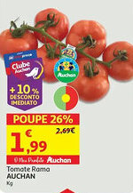 Minipreço Tomate Rama AUCHAN promoção