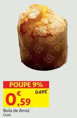 Minipreço Bolo de Arroz Unid. promoção