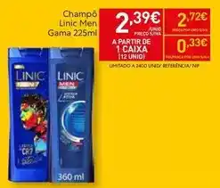 Recheio A+ - champo linic men promoção