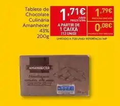 Recheio A+ - tablete de chocolate promoção