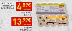 Recheio Masterchef - rolo térmico promoção