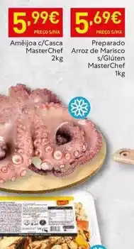 Recheio Masterchef - ameijoa c/casca promoção