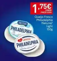 Recheio Philadelphia - queijo fresco natural/light promoção