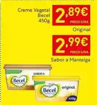 Recheio Becel - creme vegetal promoção