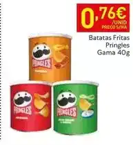 Recheio Pringles - batatas fritas promoção