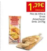 Recheio com - pão de alho e ervas promoção