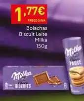 Recheio Milka - bolachas biscuit leite promoção