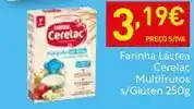 Recheio Cerelac - farinha láctea multifrutos s/glúten promoção