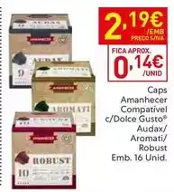 Recheio Amanhecer - caps compativel c/dolce gusto promoção
