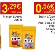 Recheio Snack p/gatoz anti-bolas de pelo salmão promoção
