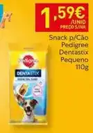 Recheio Pedigree - snack p/cão promoção