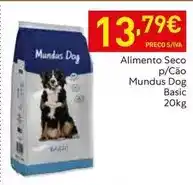 Recheio Mundus - alimento seco p/cão promoção