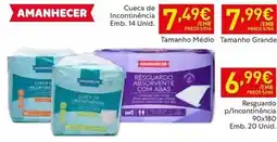 Recheio Amanhecer - cueca de incontinencia promoção